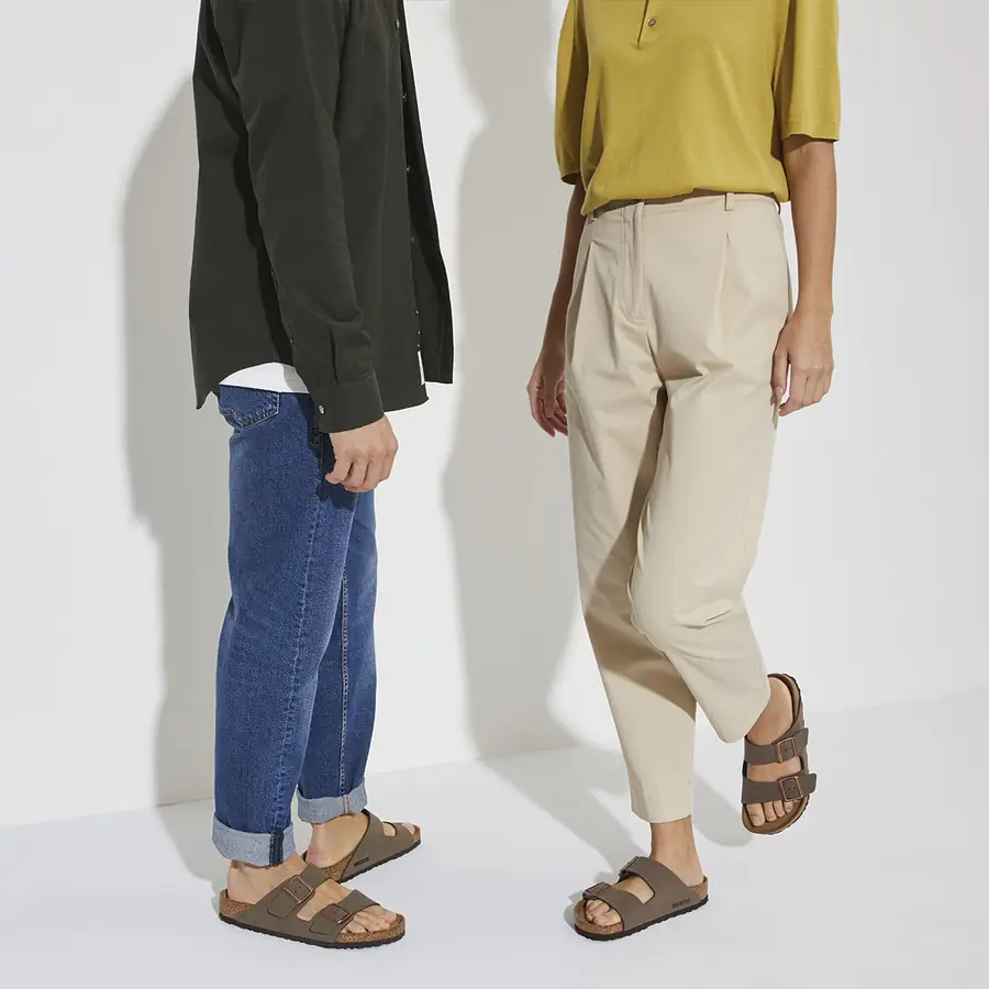 Birkenstock Arizona Nubuk Kadın Çift Bantlı Terlik