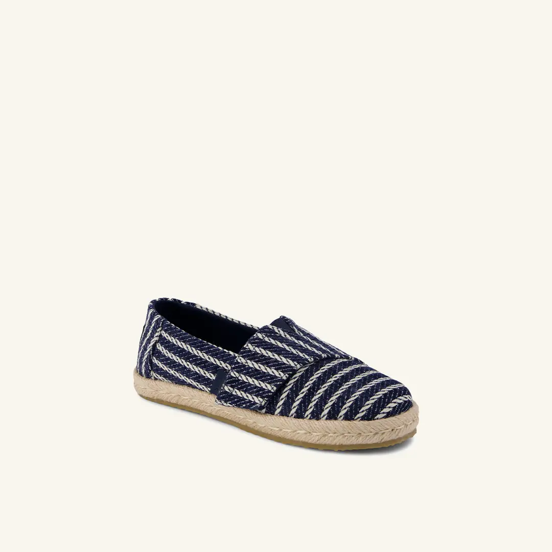 Toms Alpargata rope 2.0 Erkek Çocuk Espadril - Lacivert Beyaz