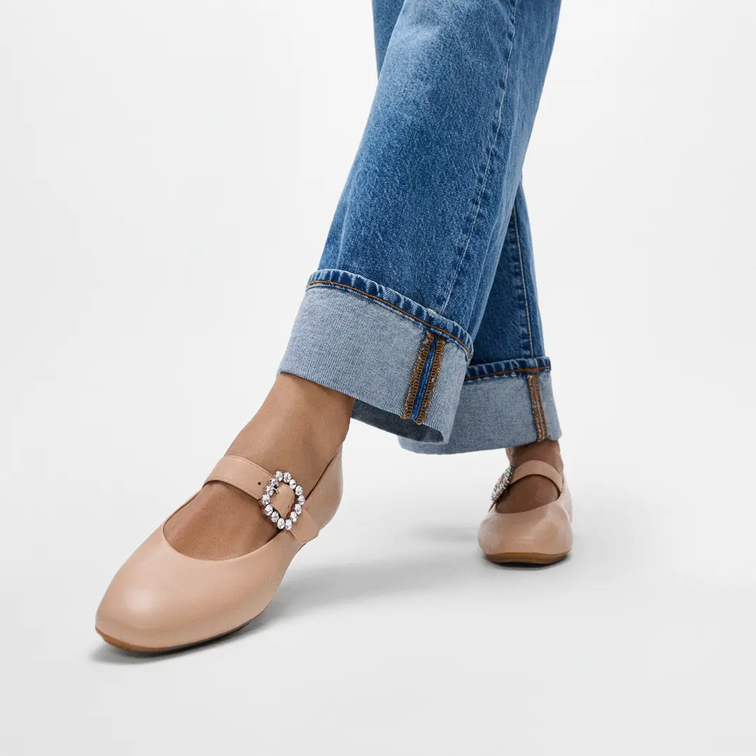 Fitflop Delicato Kadın Mary Jane - Bej