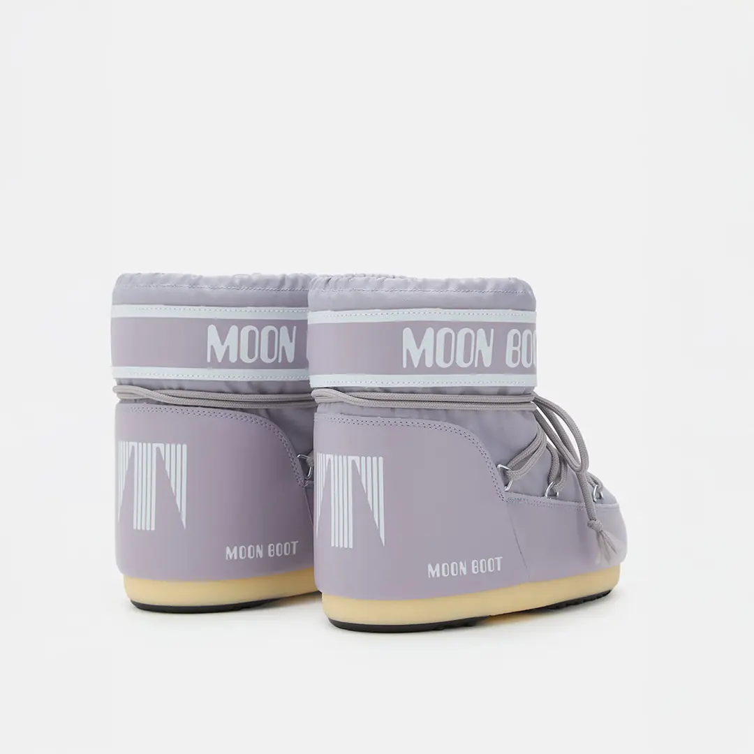 Moon Boot Icon Low Classic Nylon Kadın Kar Botu - Mor