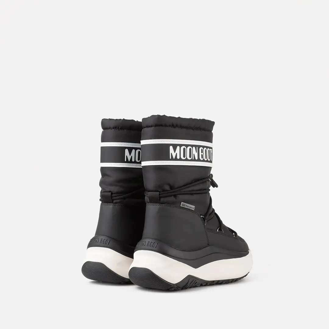 Moon Boot Moon247 Erkek Kar Botu - Siyah Beyaz