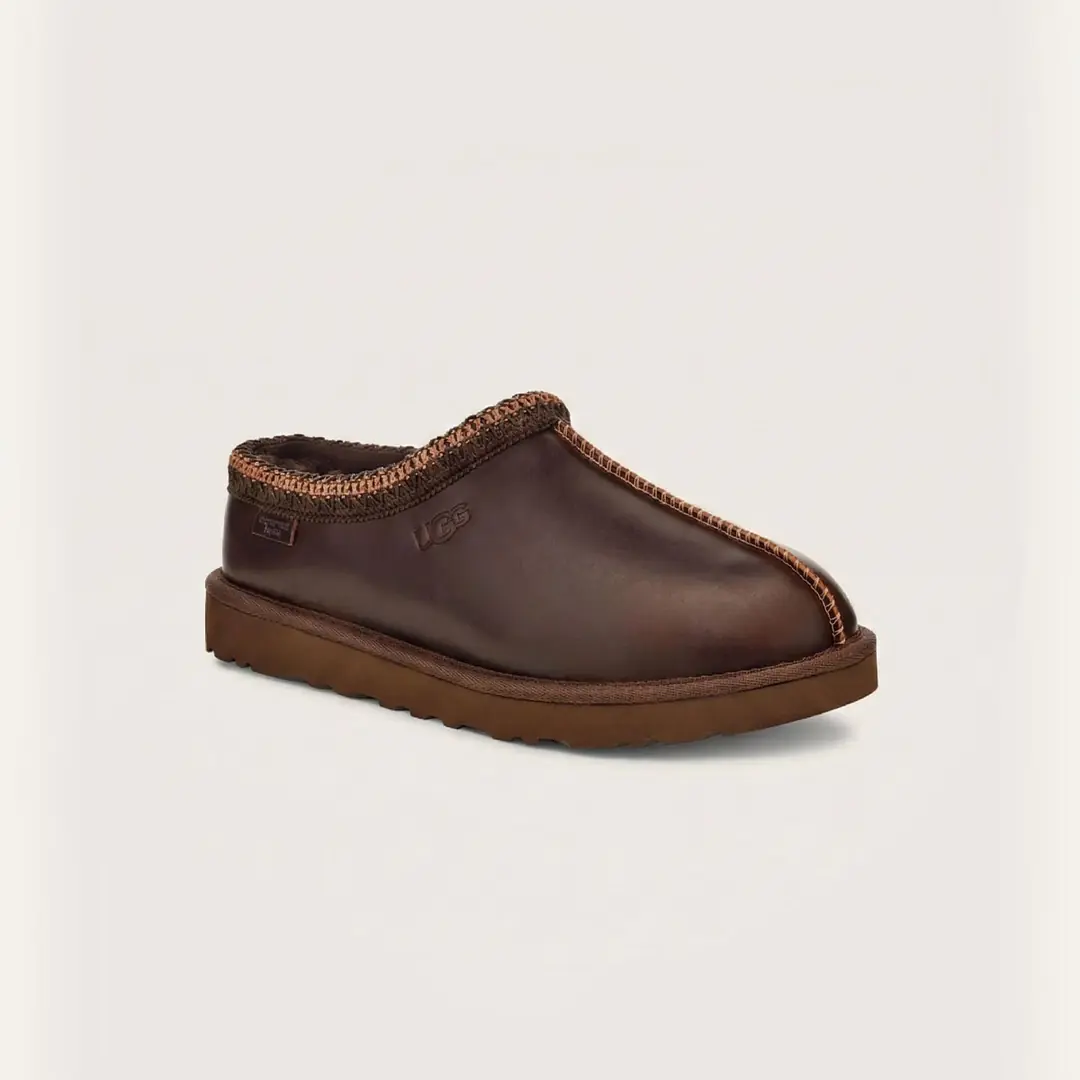 Ugg TASMAN LTHR REGEN Erkek Terlik