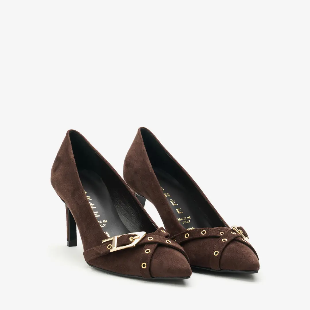 Nacree  Kadın Stiletto - Kahverengi