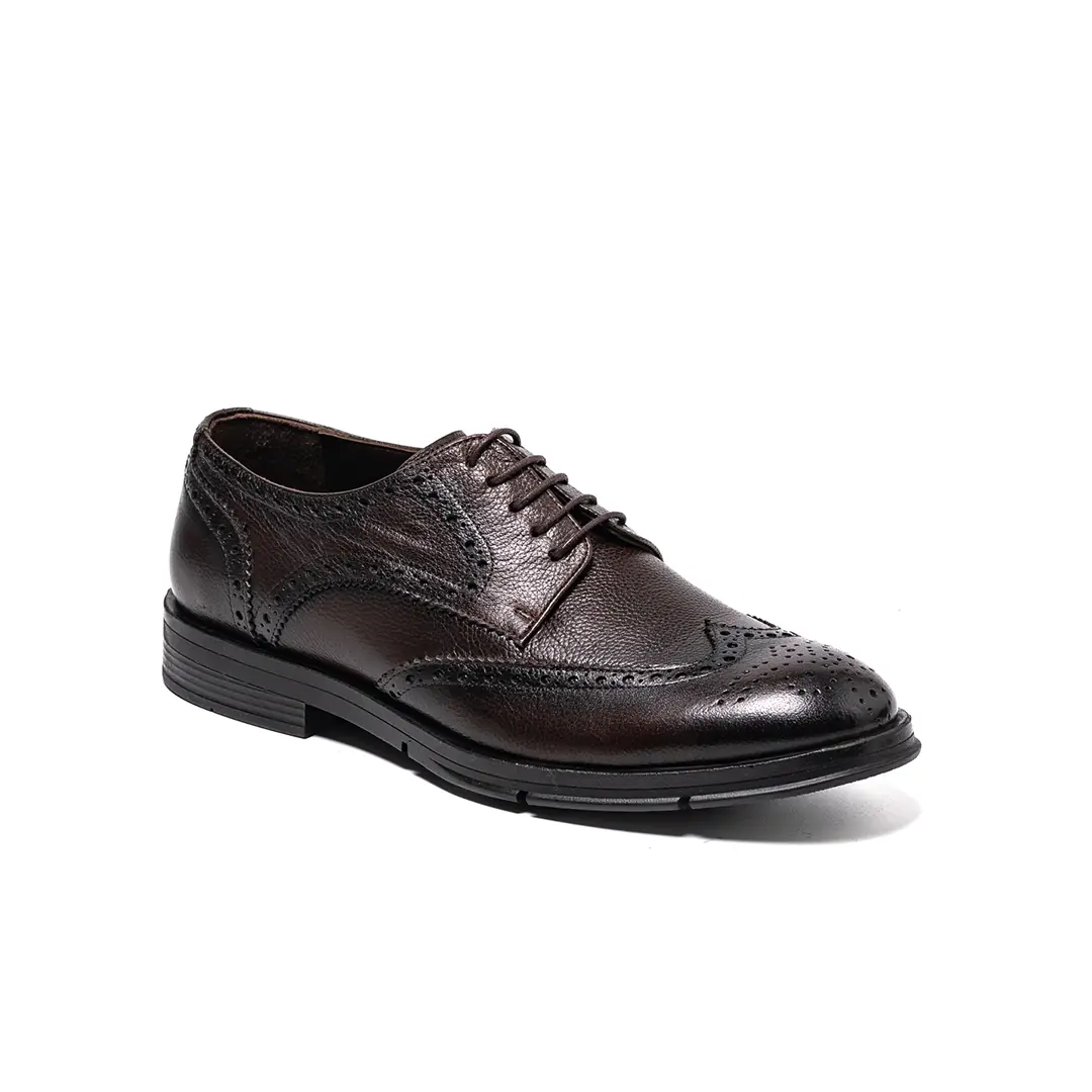 John May F3006 Erkek Brogue Derby - Çok Renkli