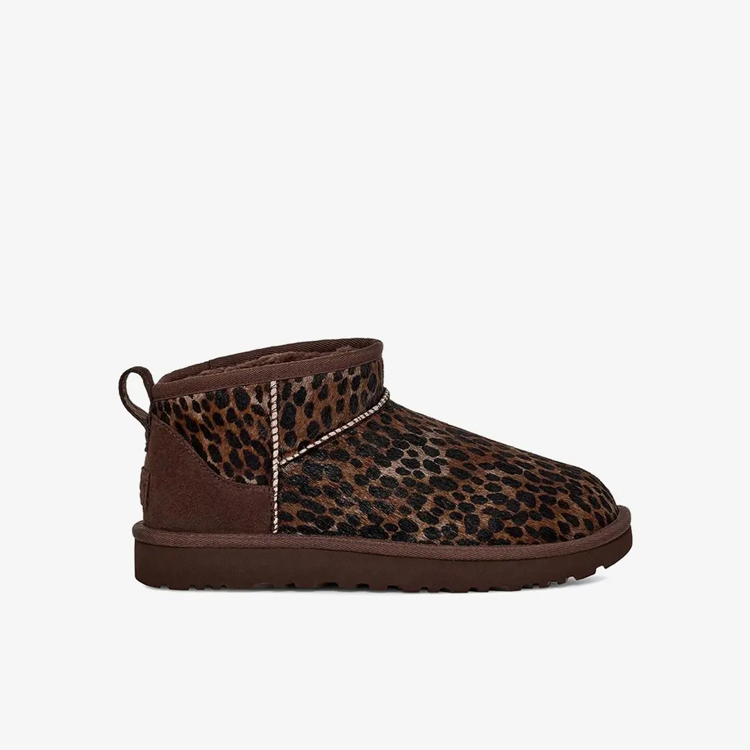 Ugg Classic Ultra Mini Caspian Kadın Bot - Koyu Kahverengi