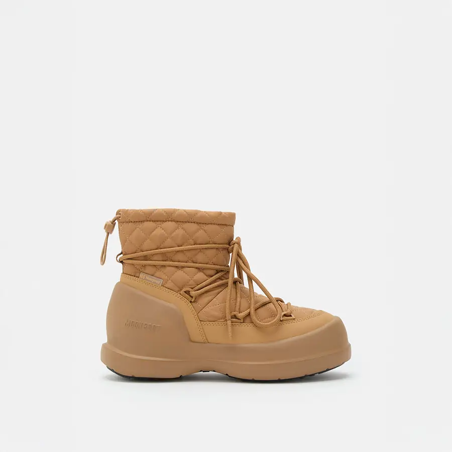 Moon Boot Mezzaluna Quilted Kadın Bağcıklı Kar Botu