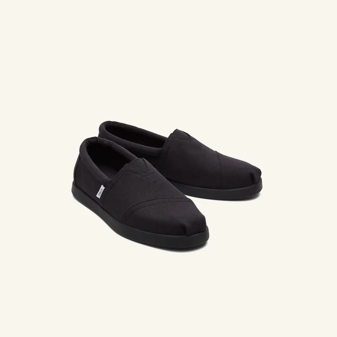 Toms Alpargata Erkek Espadril - Siyah