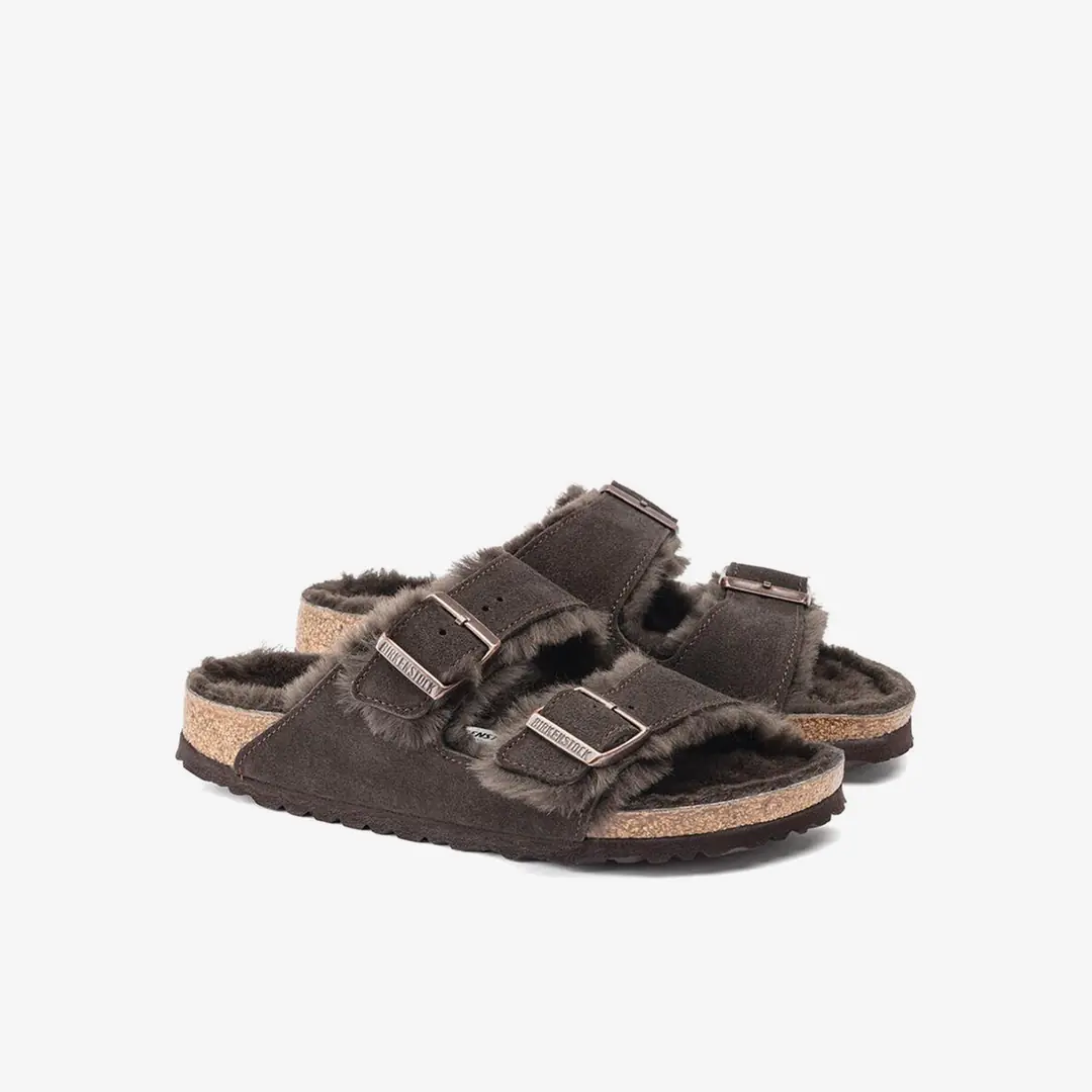 Birkenstock Arizona VL Kadın Çift Bantlı Terlik - Kahverengi