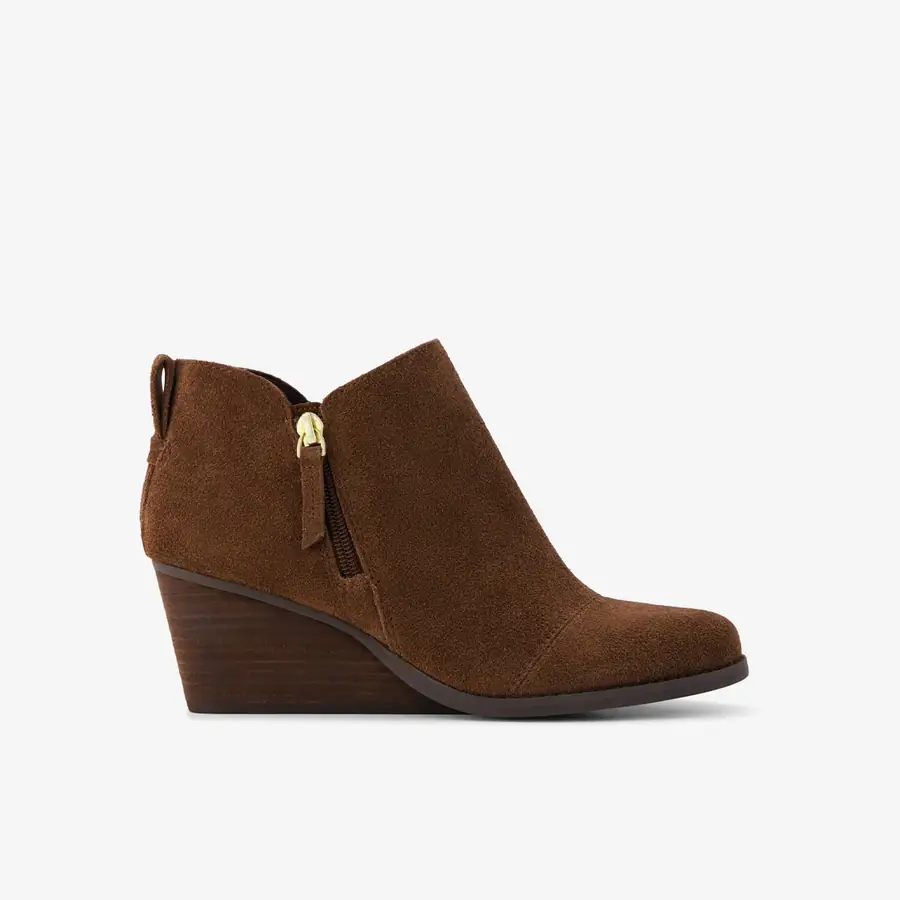 Toms Goldie Wedge Kadın Dolgu Tabanlı Bot