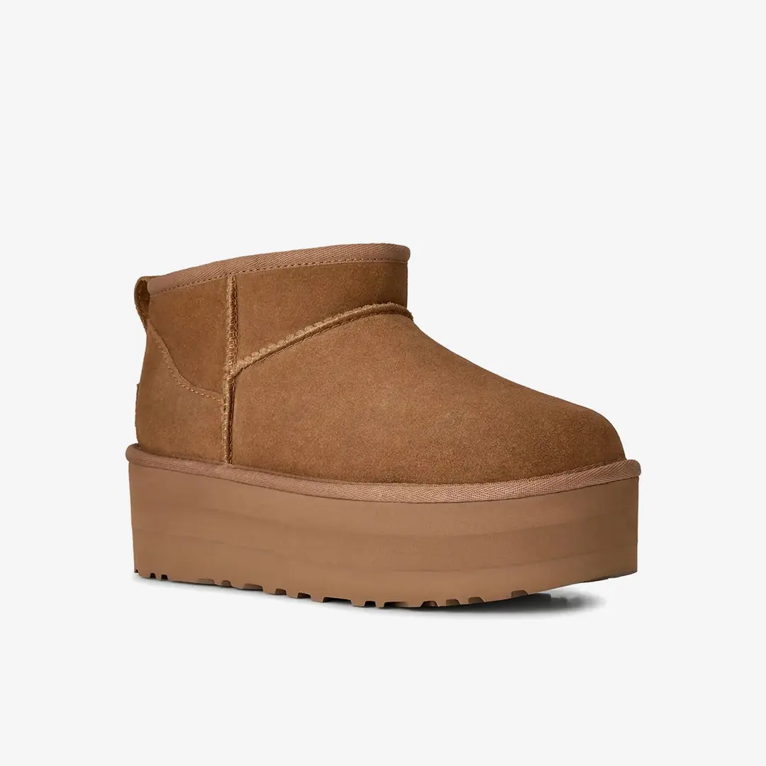 Ugg Classic Ultra  Mini PLATFORM Kadın Bot - Taba