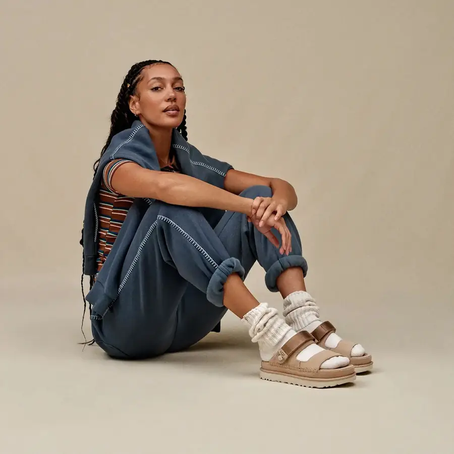Ugg Goldenstar  GLIDE Kadın Bantlı Sandalet