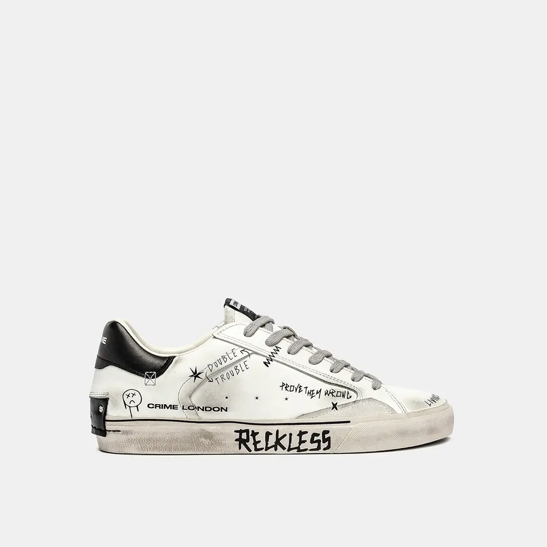 Crime London Distressed Erkek Aksesuar Detaylı Loafer