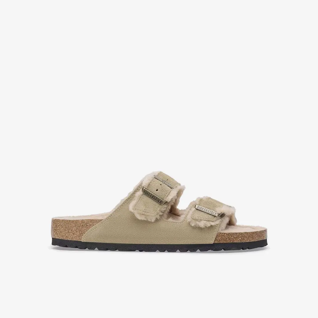 Birkenstock Arizona VL Kadın Çift Bantlı Terlik - Bej