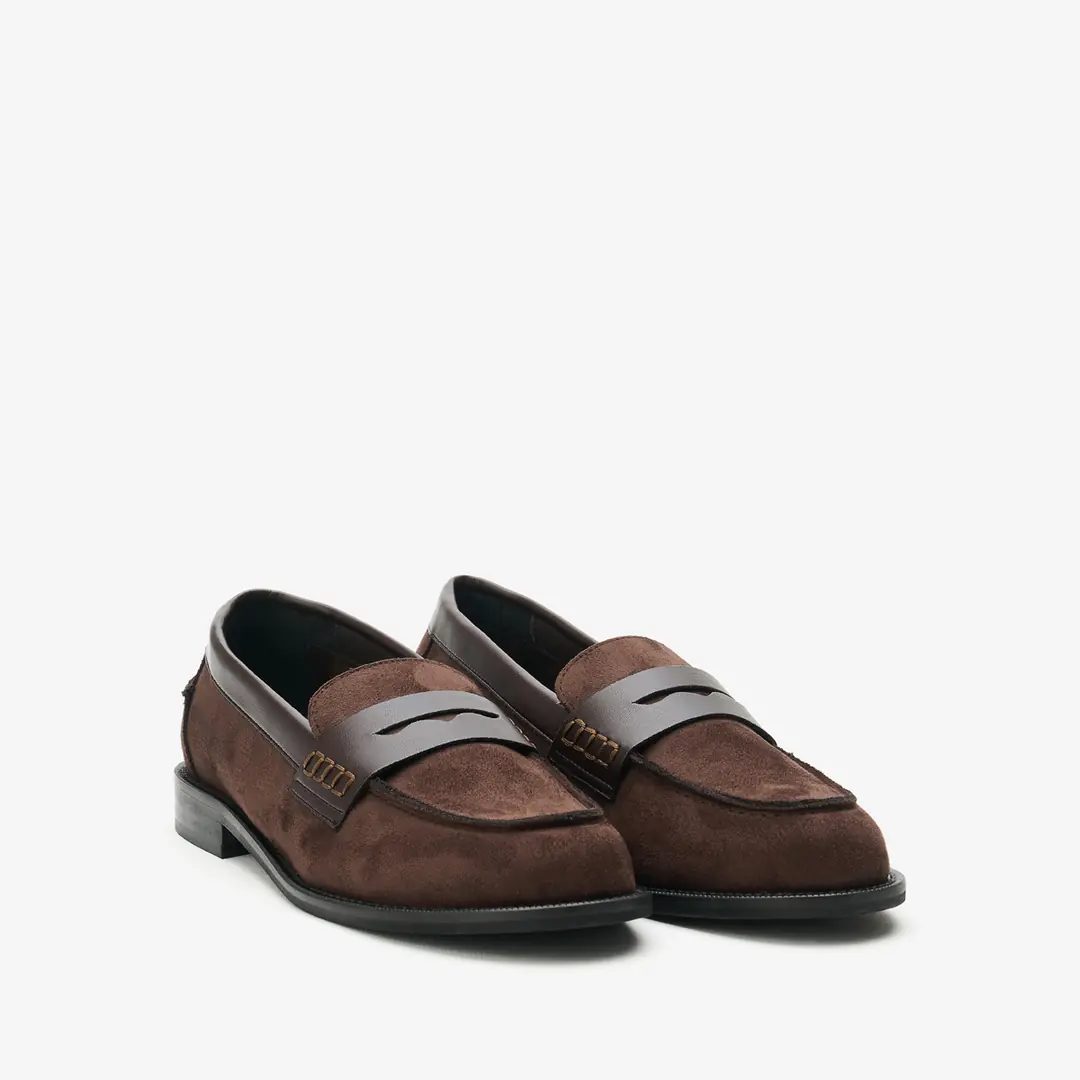Nacree  Kadın Penny Loafer - Kahverengi