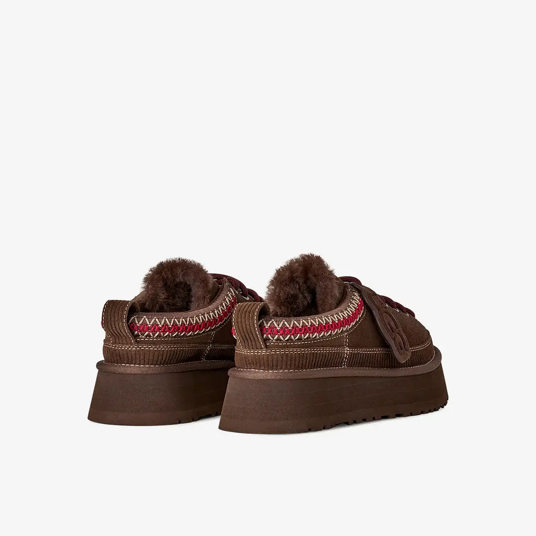 Ugg UGG Heritage Lace-Up Kadın - Koyu Kahverengi