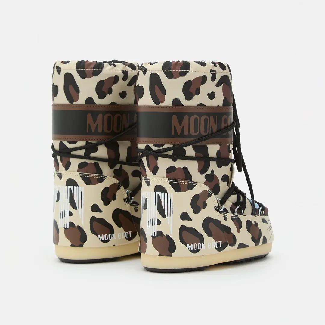 Moon Boot Icon Junior Animal Kız Çocuk Kar Botu - Desenli