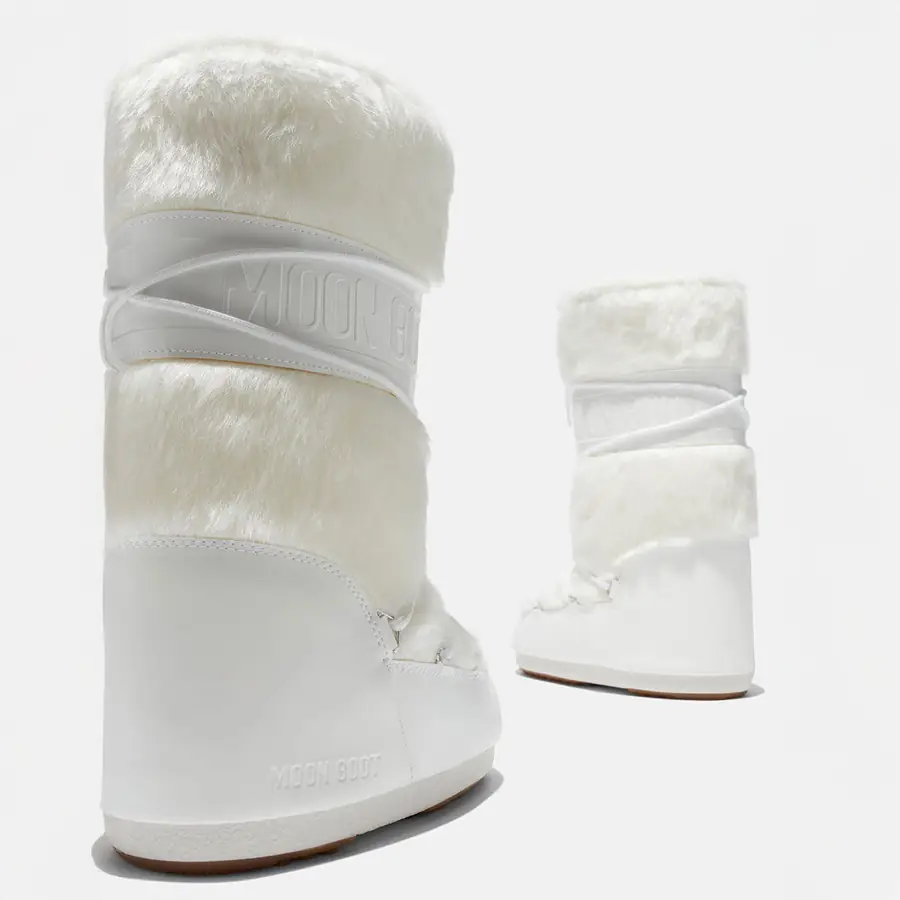 Moon Boot MB Icon Low Faux Fur Kadın Kar Botu