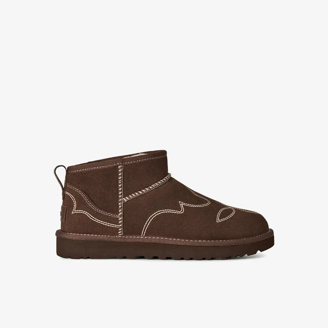 Ugg Classic Ultra Mini Kadın - Koyu Kahverengi
