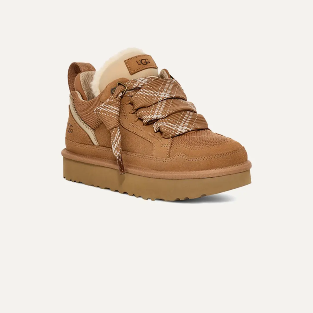 Ugg Lowmel Kadın Kalın Taban Sneaker - Taba