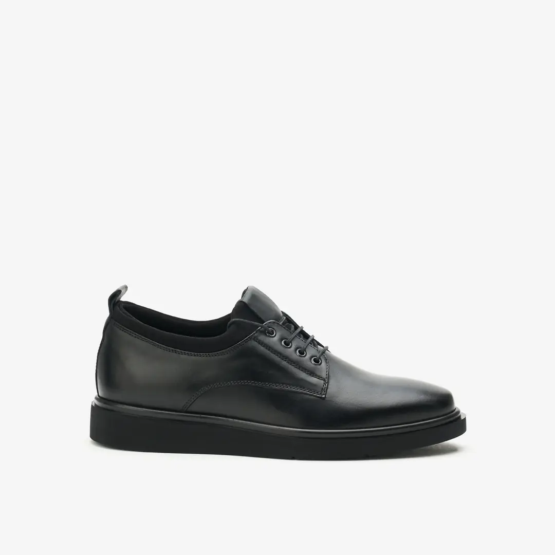 John May C30407 Erkek Derby - Siyah