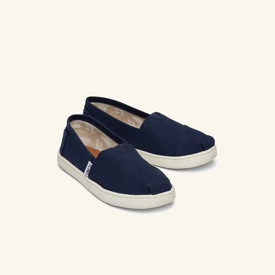 Toms Alpargata Erkek Çocuk Slip-On Sneaker - 10010532 Navy