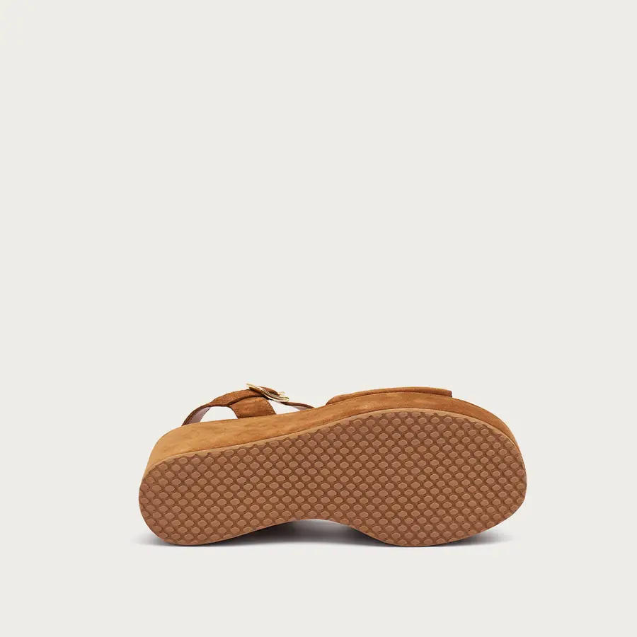 Frau Suede Kadın Dolgu Taban Sandalet