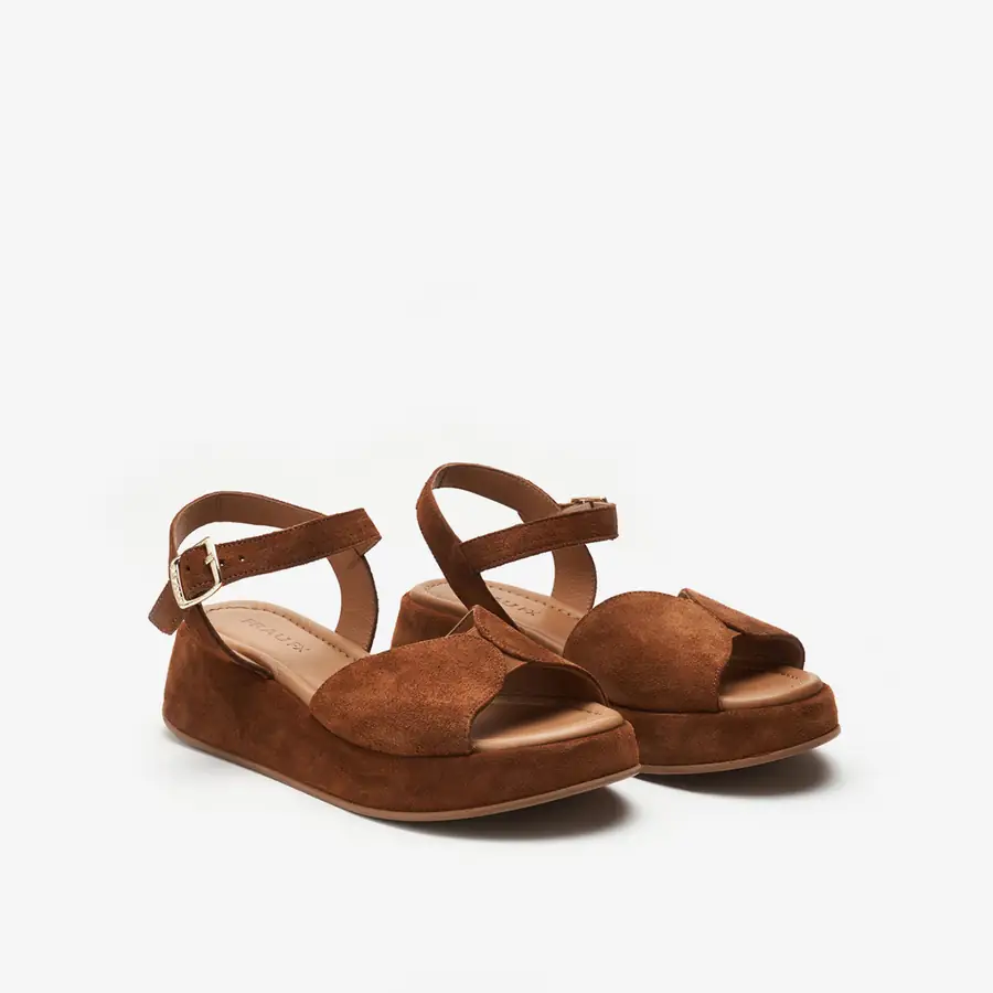 Frau Suede Kadın Dolgu Taban Sandalet