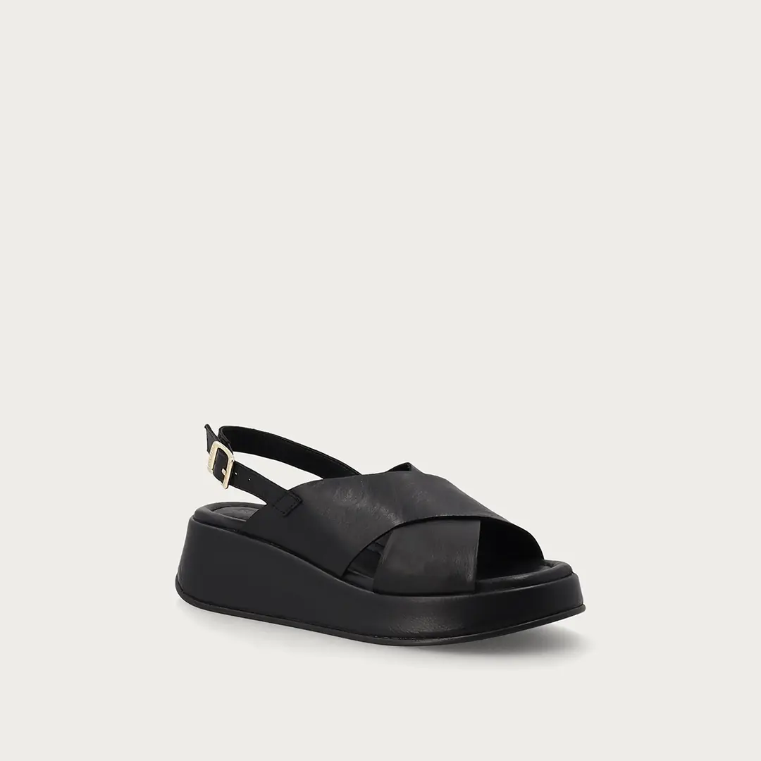 Frau Leather Kadın Dolgu Taban Sandalet