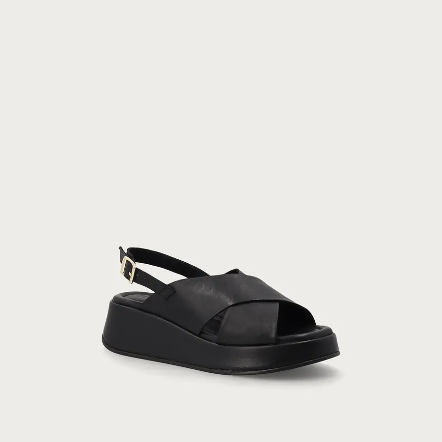 Frau Leather Kadın Dolgu Taban Sandalet
