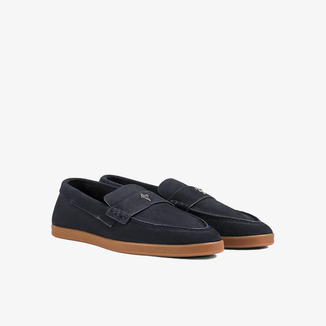 Paciotti Suede Erkek Loafer - Lacivert