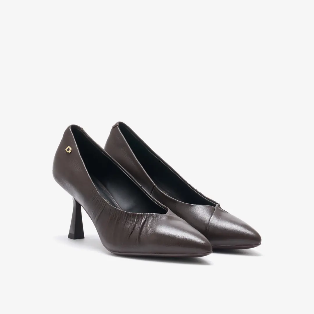 Donna Serena T.6225DP Kadın Stiletto - Kahverengi