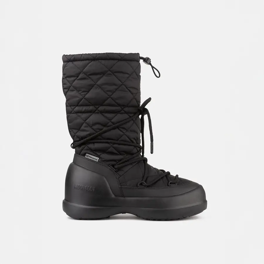 Moon Boot Mezzalluna Quilted Hight Boot Wp Kadın Bağcıklı Kar Botu