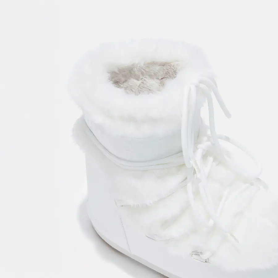 Moon Boot MB Icon Low Faux Fur Kadın Kar Botu