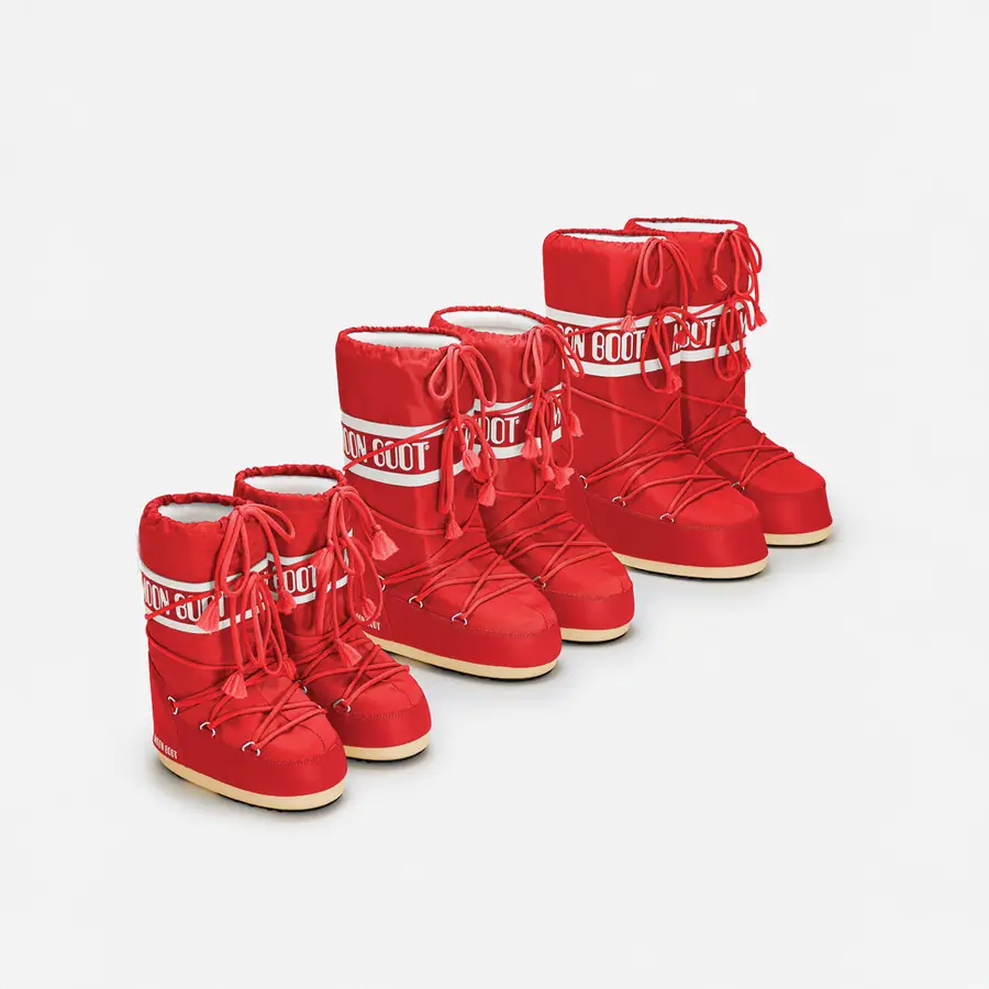 Moon Boot Nylon Erkek Çocuk Kar Botu