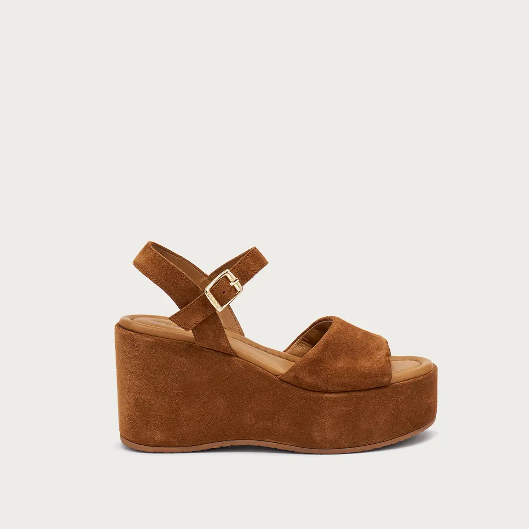 Frau Suede Kadın Dolgu Taban Sandalet