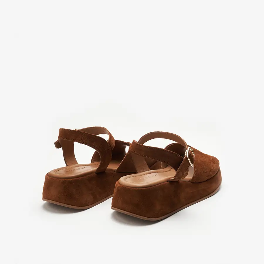 Frau Suede Kadın Dolgu Taban Sandalet