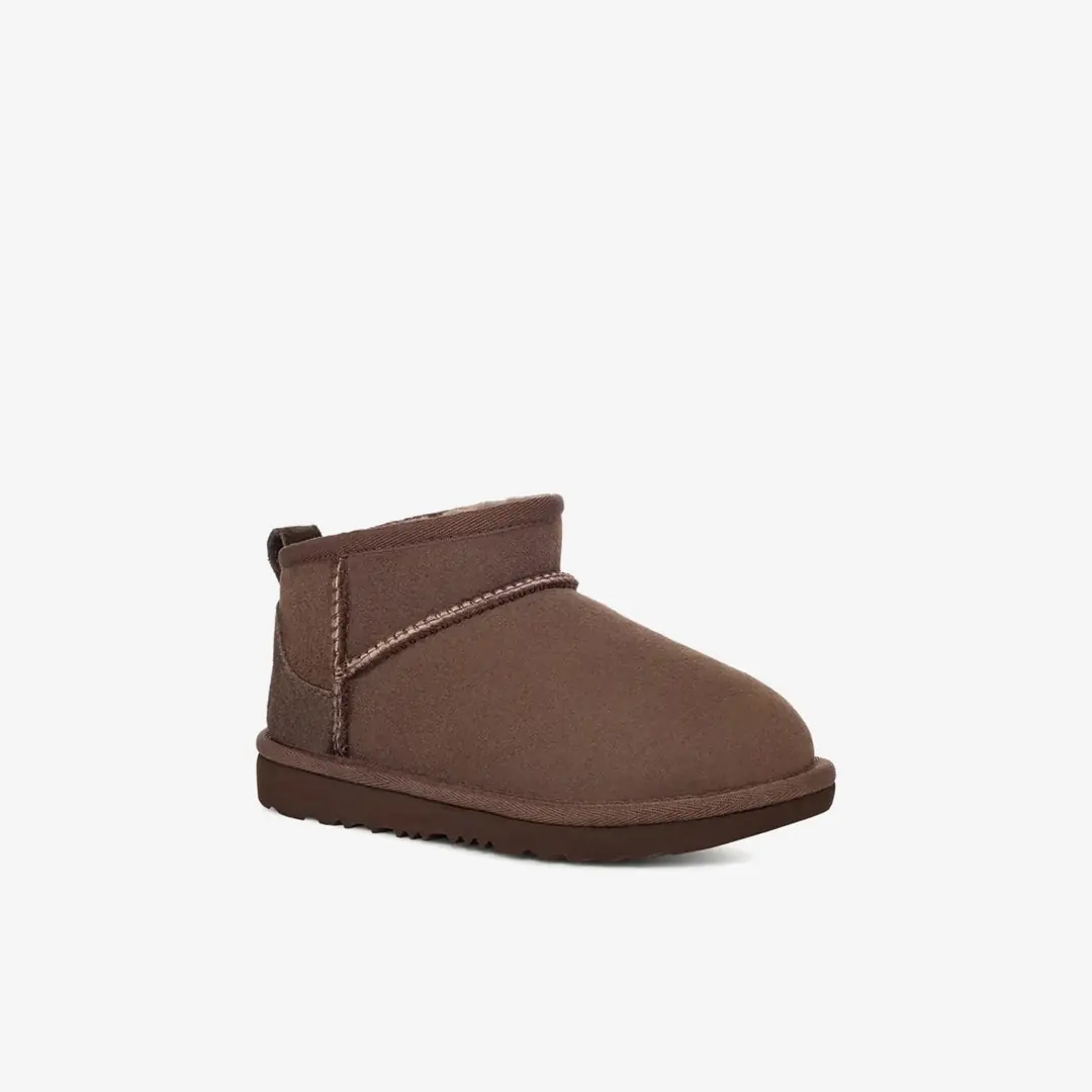 Ugg Classic Ultra Mini Kız Çocuk Bot - Koyu Kahverengi