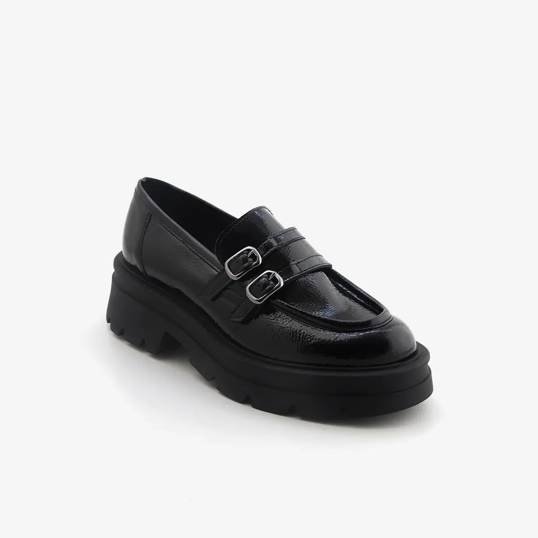 Comart  Kadın Çift Tokalı Loafer