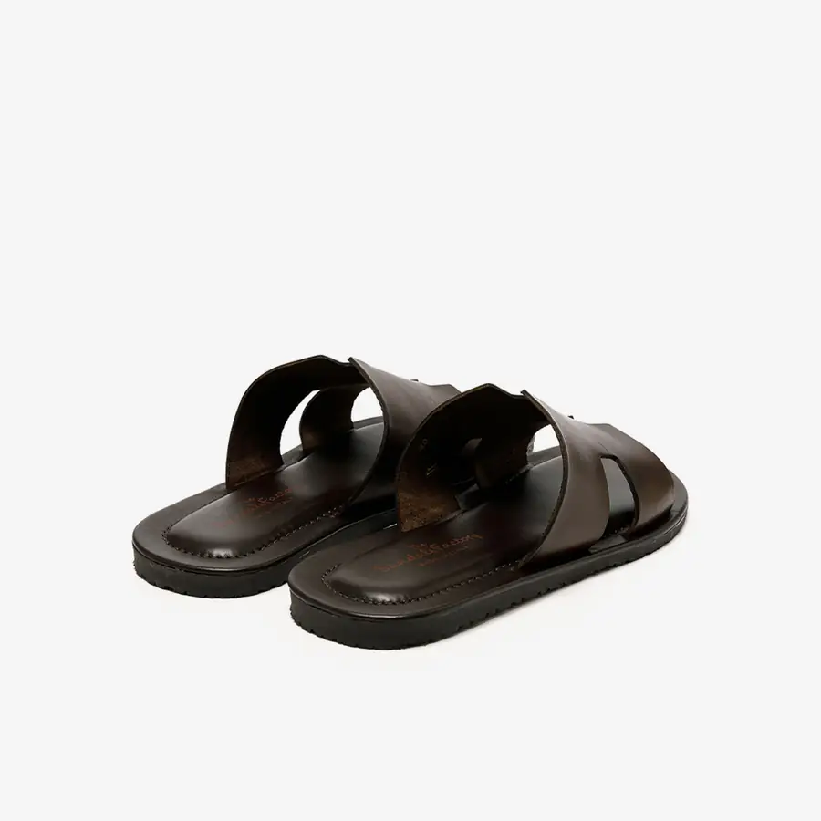 The Sandals Factory Leather Erkek Bantlı Terlik
