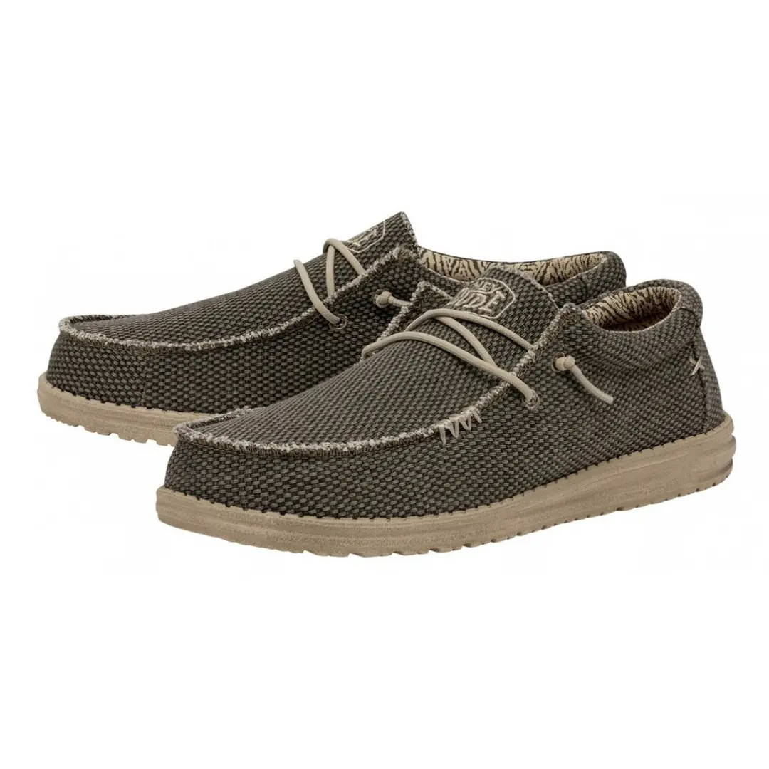 Hey Dude HD.40003 Erkek Slip On Sneaker - Haki