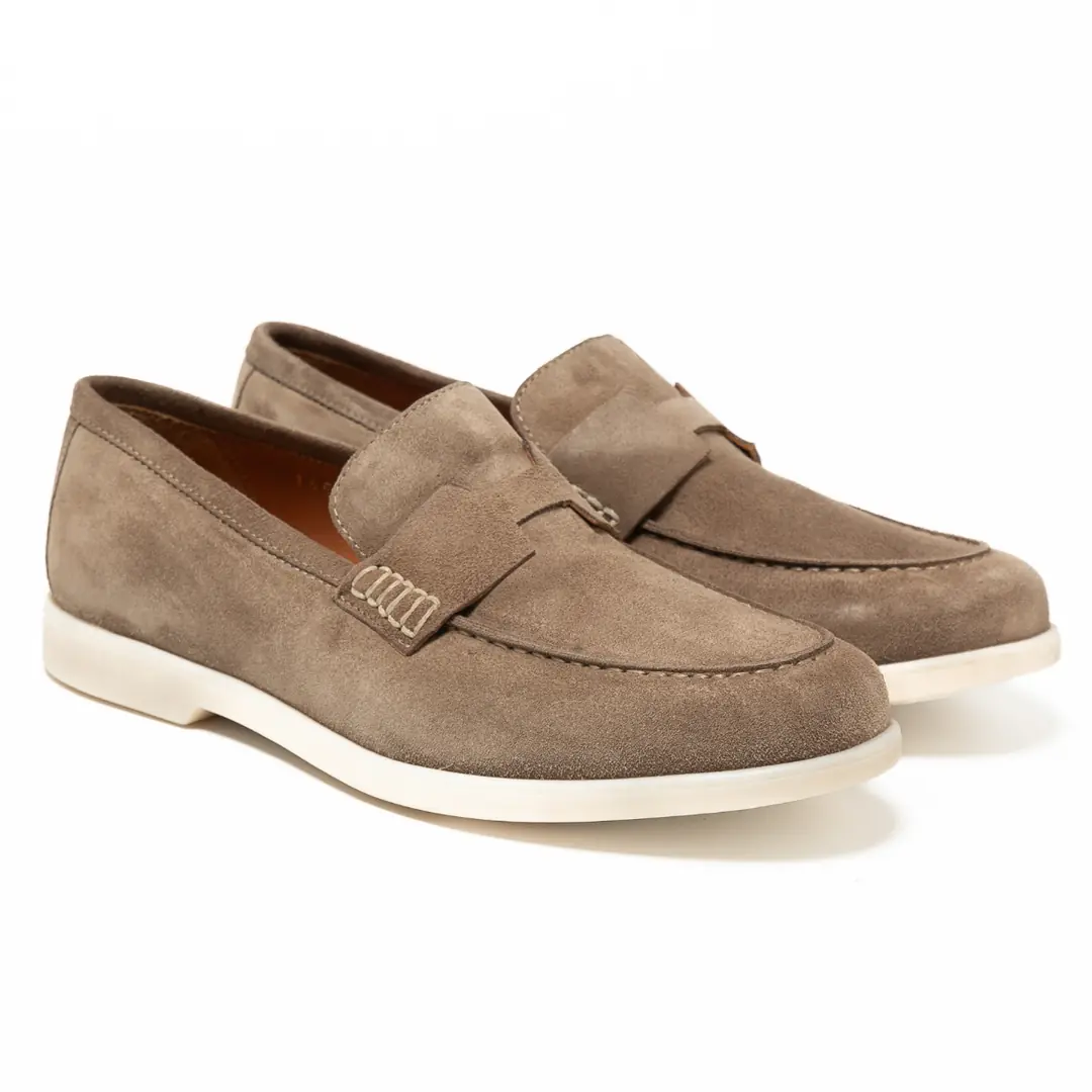 Giuseppe Mengoni  Erkek Penny Loafer - Taba