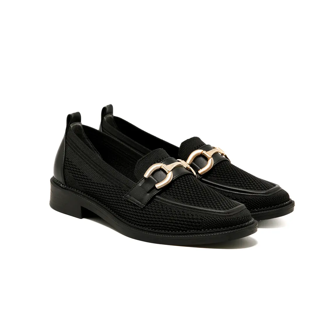 John May  Kadın Aksesuar Detaylı Loafer