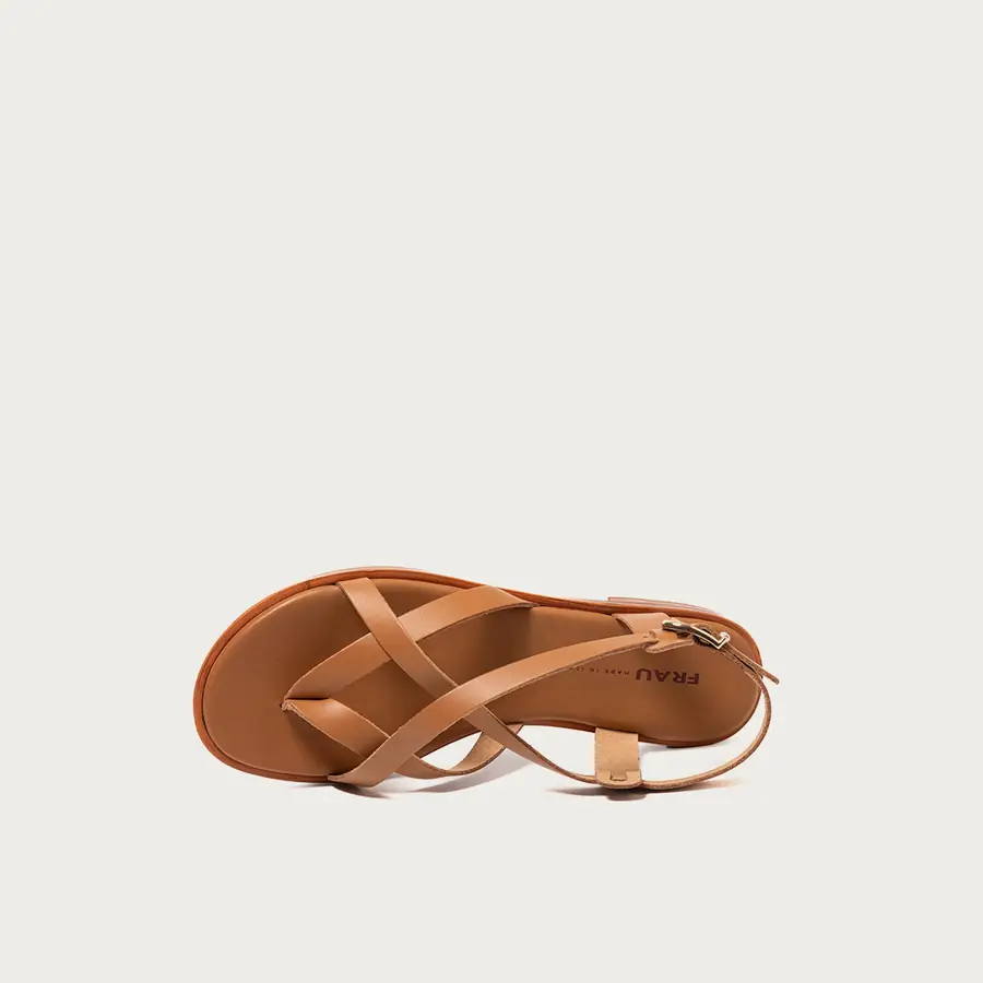 Frau Leather Kadın Çok Bantlı Sandalet