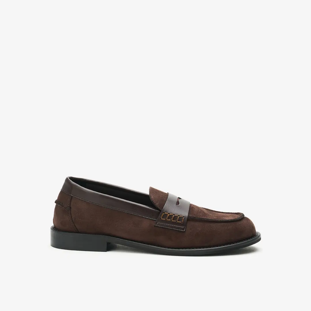 Nacree  Kadın Penny Loafer - Kahverengi