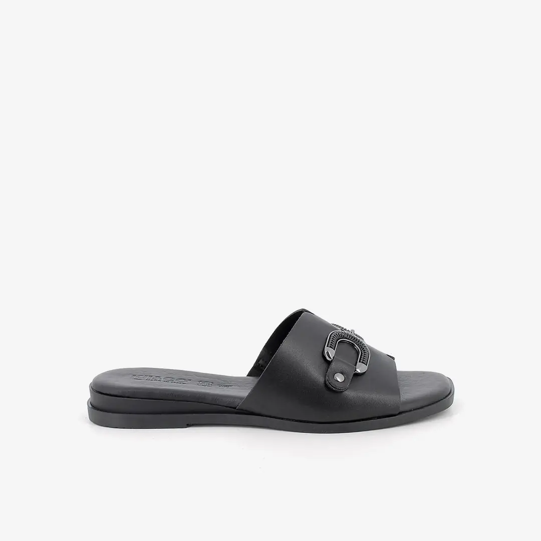 IGI&Co 1185500 Kadın Tokalı Terlik - Siyah