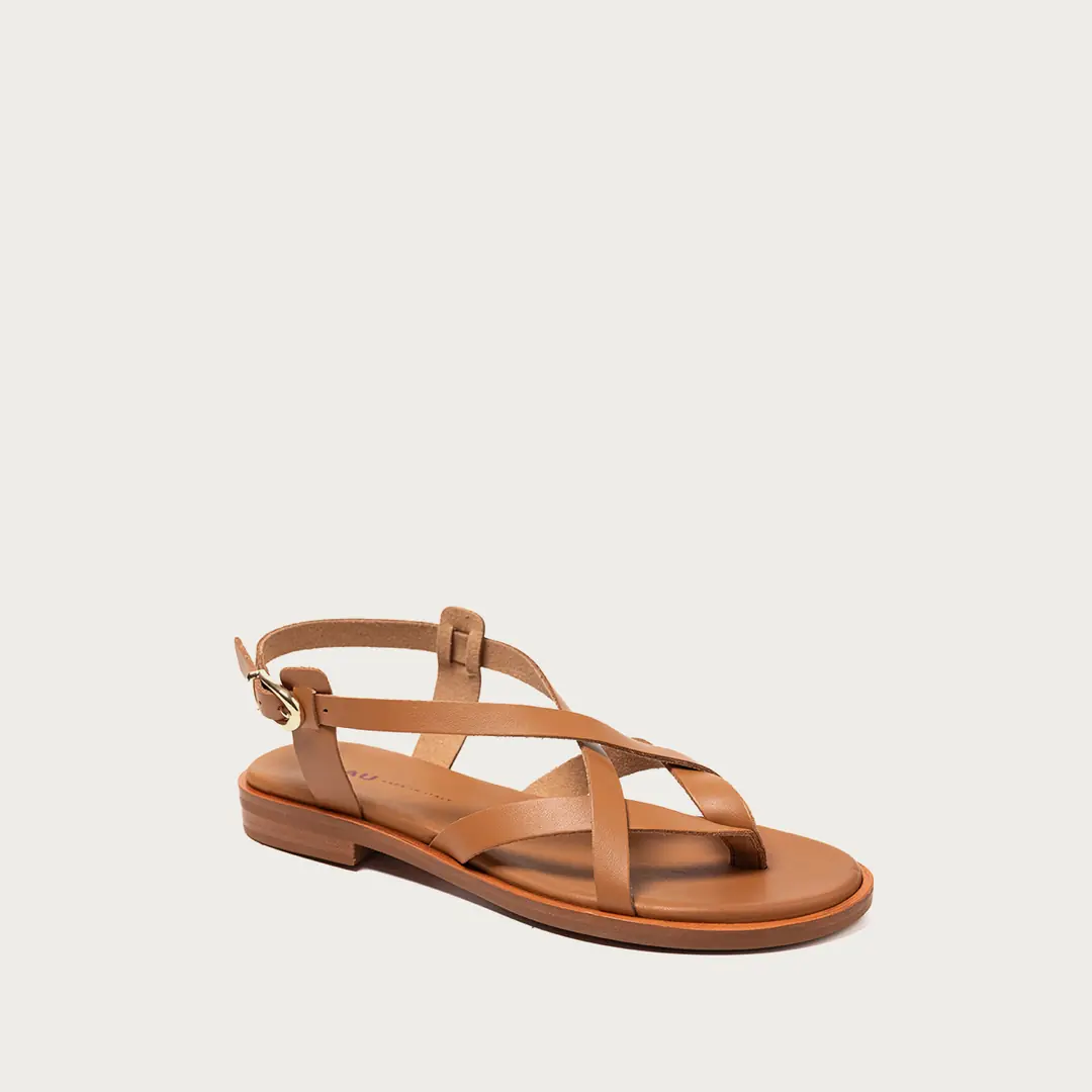 Frau Leather Kadın Çok Bantlı Sandalet
