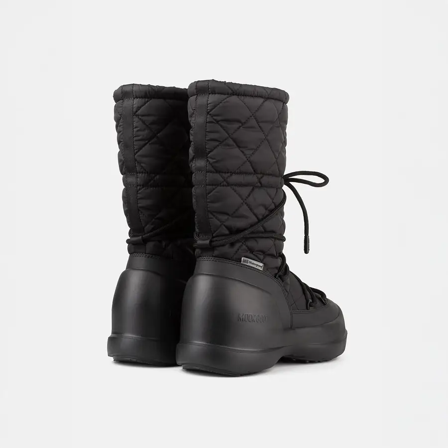 Moon Boot Mezzalluna Quilted Hight Boot Wp Kadın Bağcıklı Kar Botu