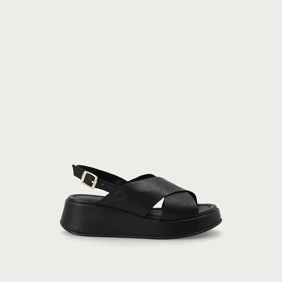 Frau Leather Kadın Dolgu Taban Sandalet