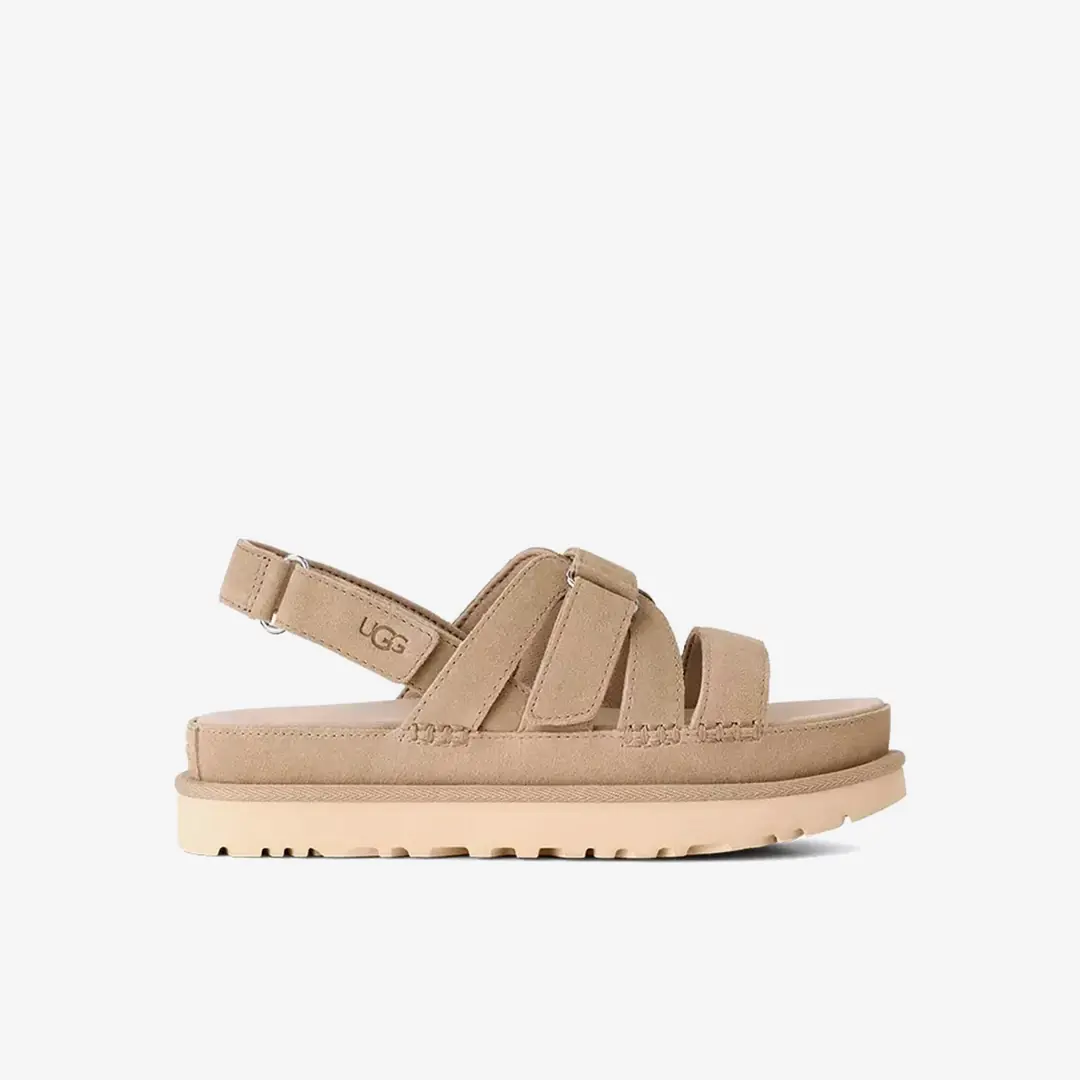 Ugg GOLDENSTAR GLEAM Kadın Bantlı Sandalet - Koyu Bej