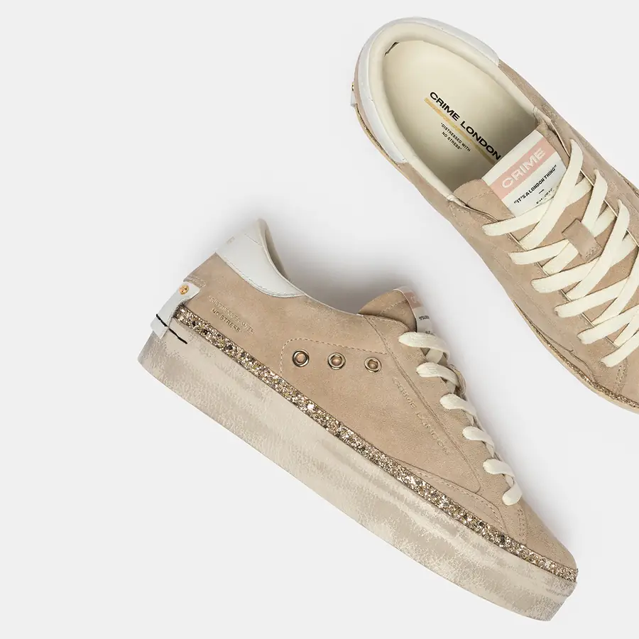 Crime London Distressed Kadın Sneaker